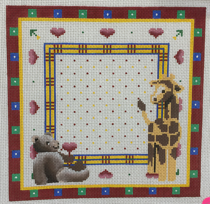 Giraffe & Bear