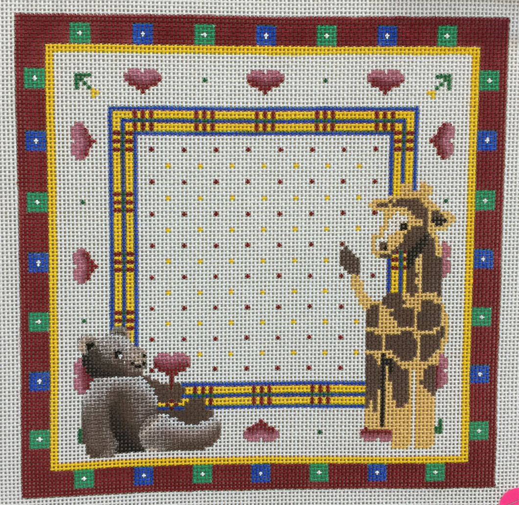 Giraffe & Bear