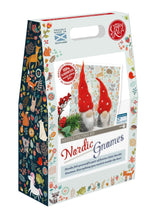 Load image into Gallery viewer, Nordic Gnomes Needle Felting Kit