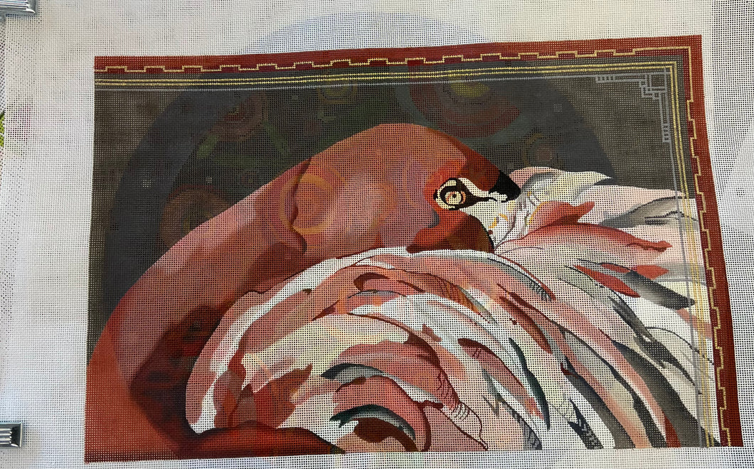 Sleeping Flamingo