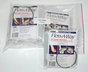 Floss-A-Way bags w/3” ring