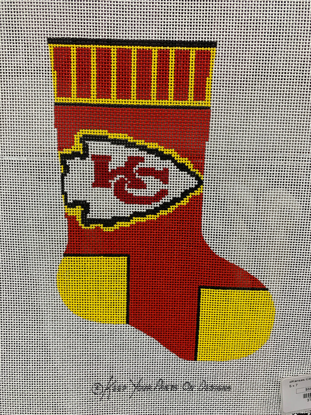 Kansas Chief mini stocking