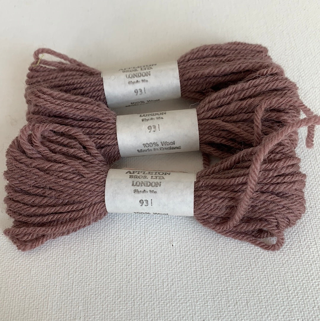 Appleton Wool Skeins 548 - 884