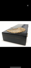 Load image into Gallery viewer, Ginkgo Leaf Soapstone Box